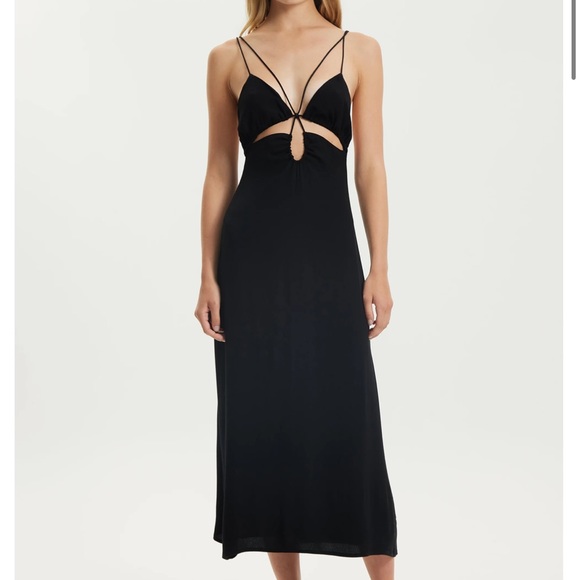 THIRD FORM ring out slip dress in black size XS (US 2) - Picture 8 of 8